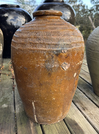 Antique Glazed Vessel 08