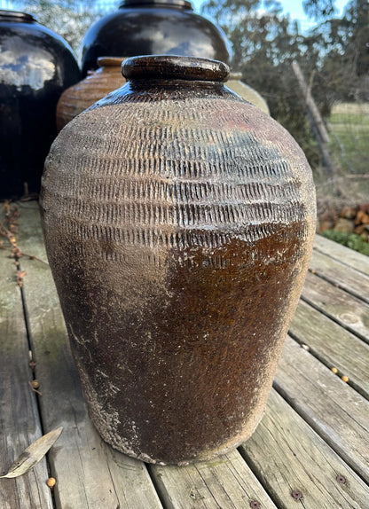 Antique Glazed Vessel 09