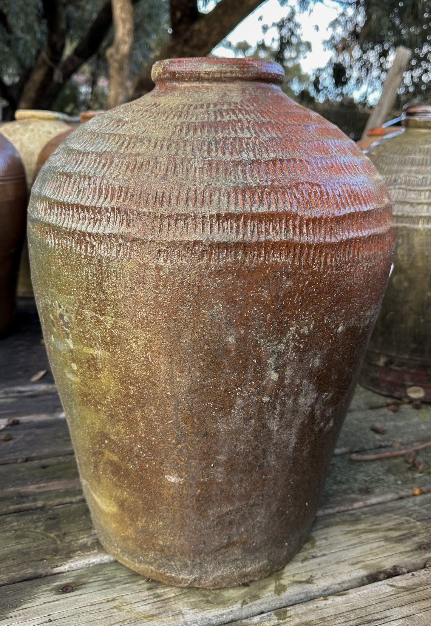 Antique Glazed Vessel 15