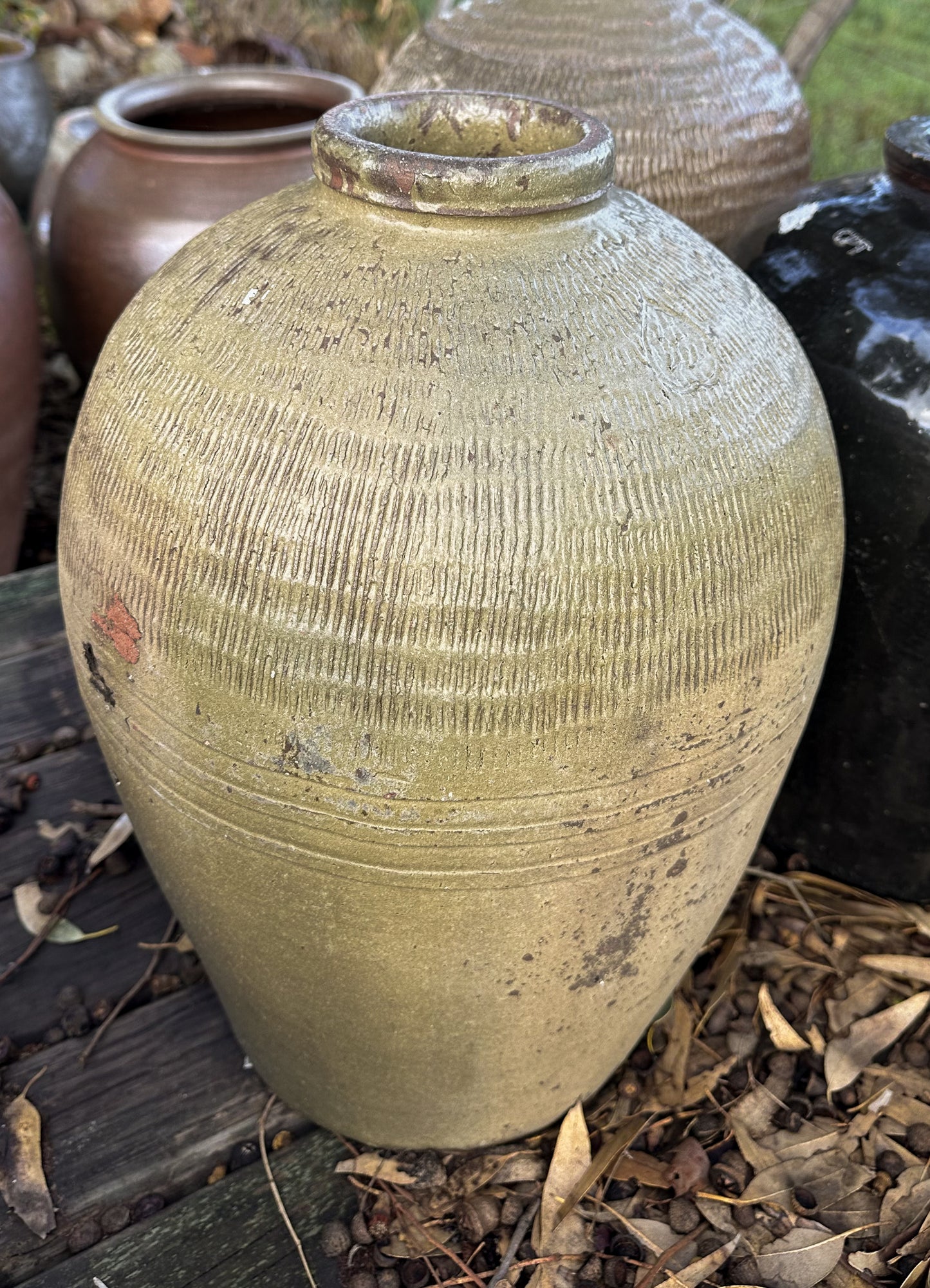 Antique Glazed Vessel 16