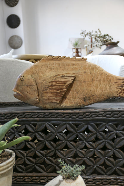 Wood Carved Fish