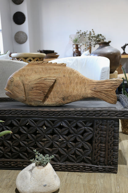 Wood Carved Fish