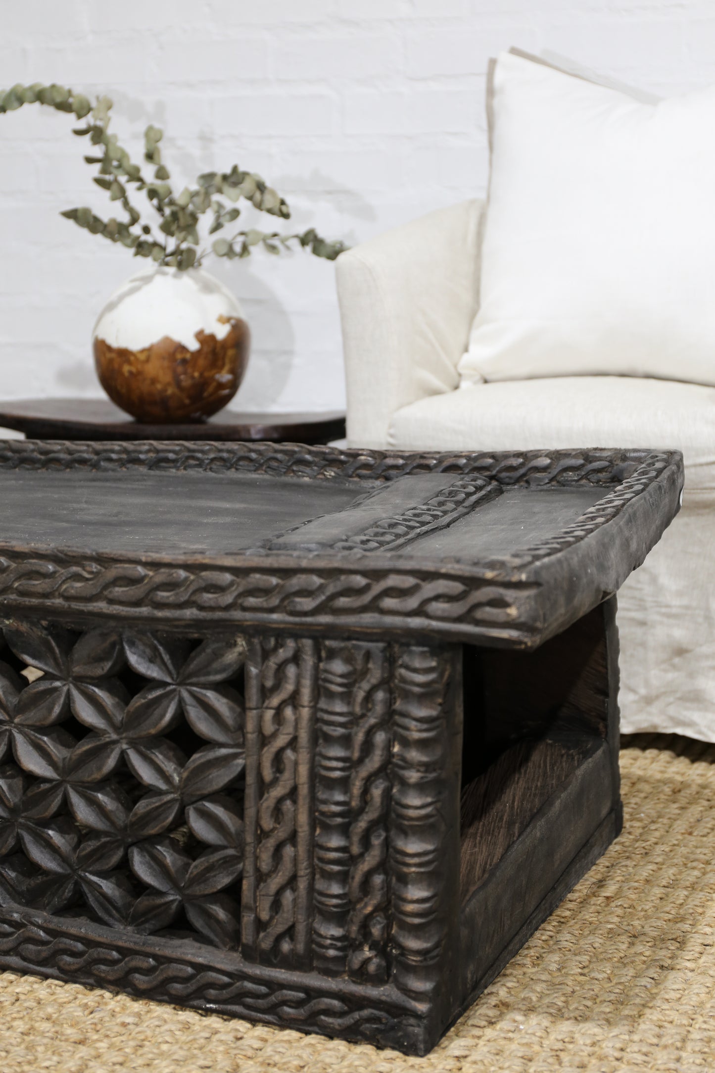 Ivory Coast Wooden Coffee Table/Bench