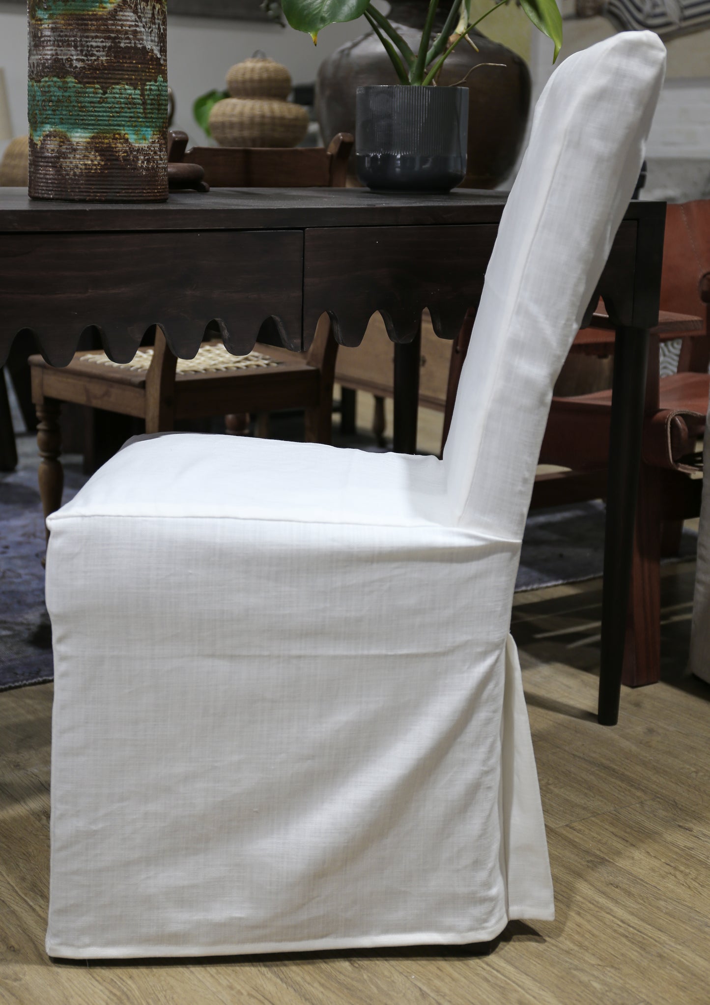 Sifu Slipcover Dining Chair