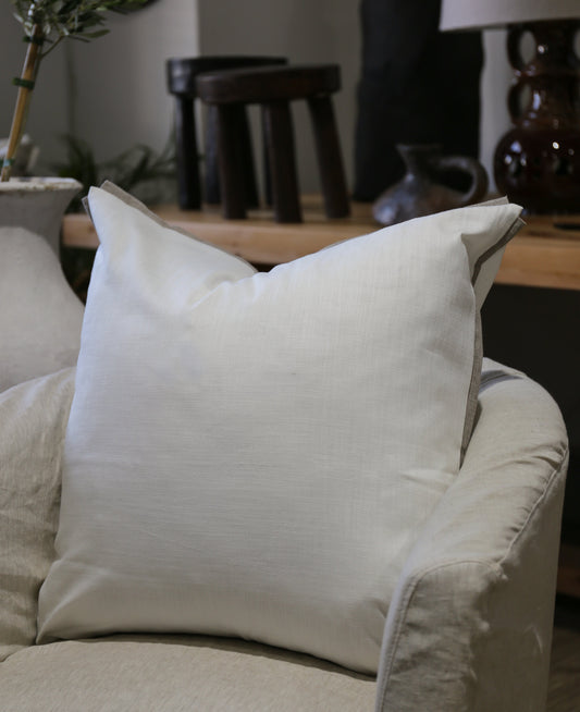 White Linen Scatter Cushion