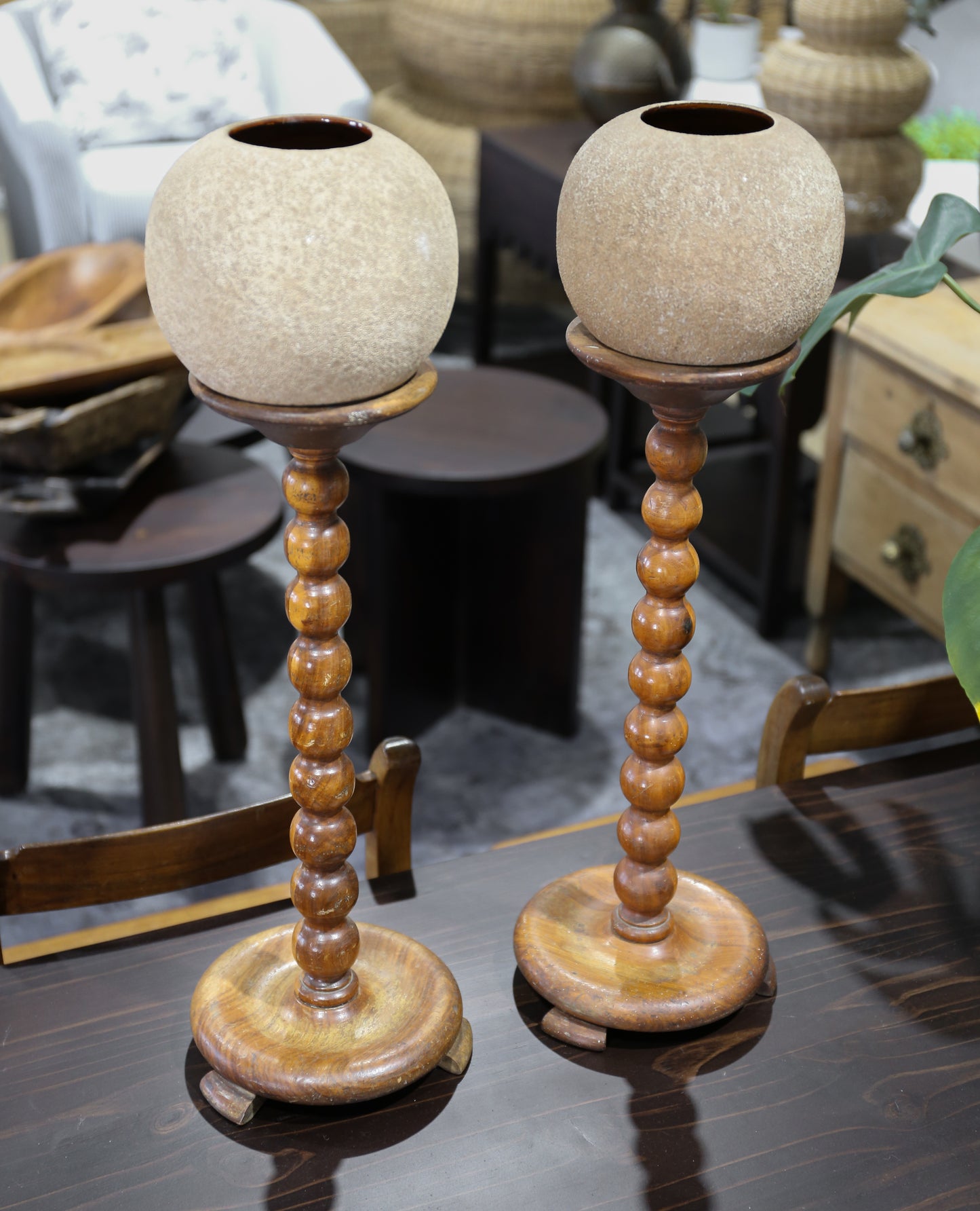 Bobbin Candle Sticks